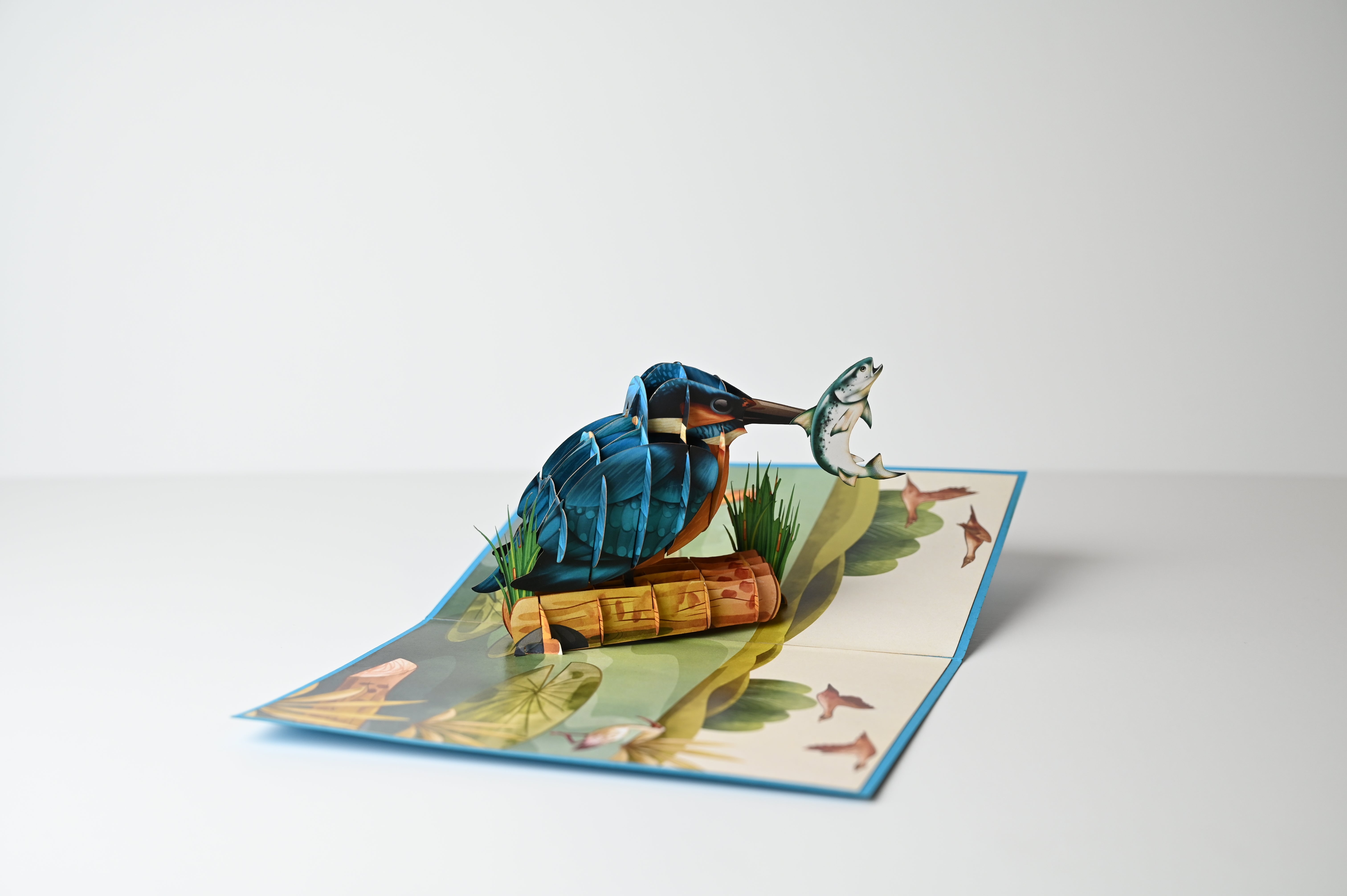 Kingfisher 3D Pop-Up Card